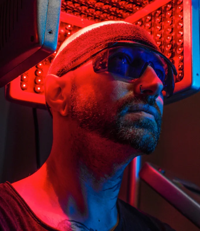 Aperçu d'une machine de traitement des cheveux au laser